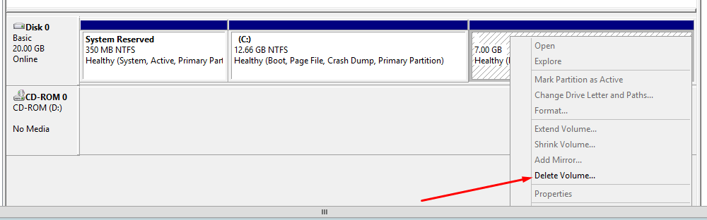 Increase Disk Space in C Drive