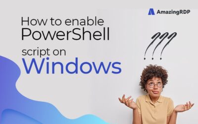 How to Enable PowerShell Script on Windows