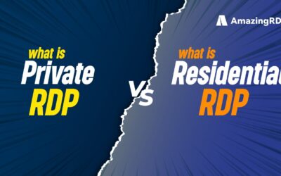 What Is The Difference Between Private RDP and Residential RDP? 