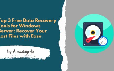 Top 3 Free Data Recovery Tools for Windows Server: Recover Your Lost Files with Ease