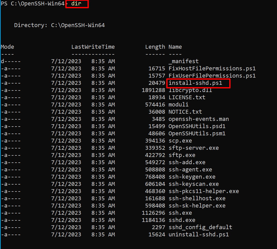 Install SSH Server on Windows VPS