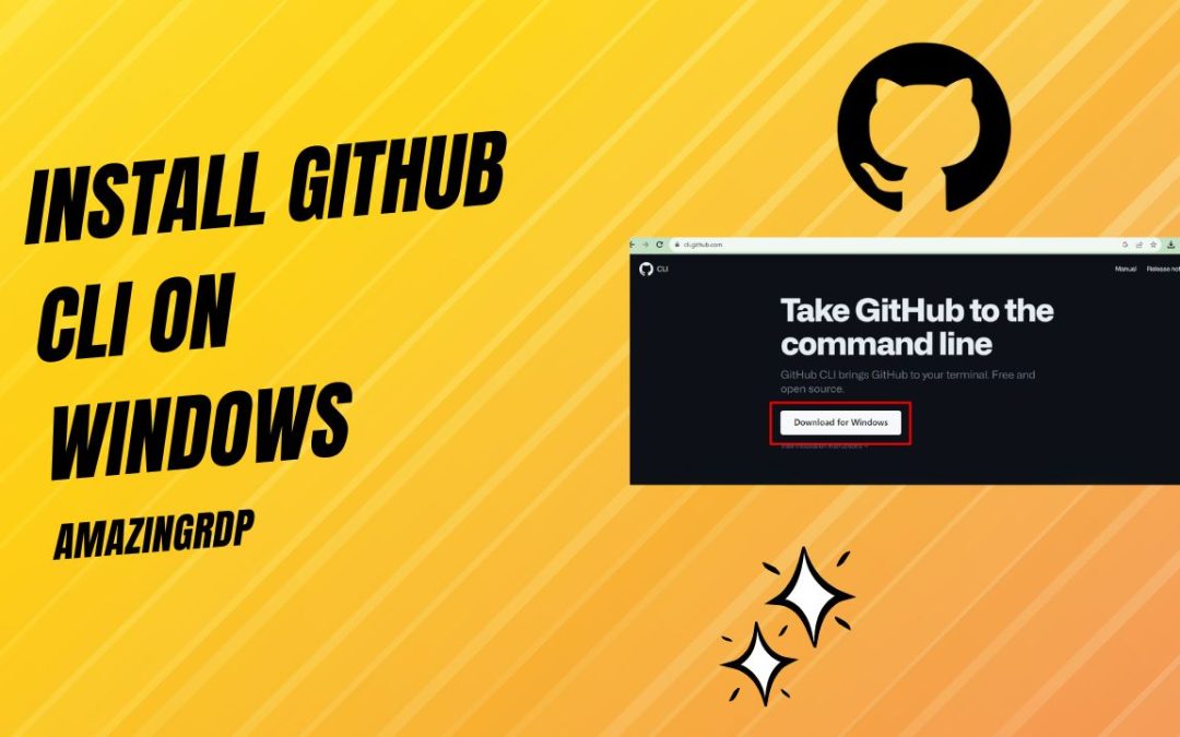 Install GitHub CLI on Windows