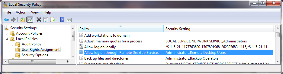 Secure RDP