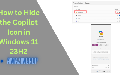 How to Hide the Copilot Icon in Windows 11 23H2