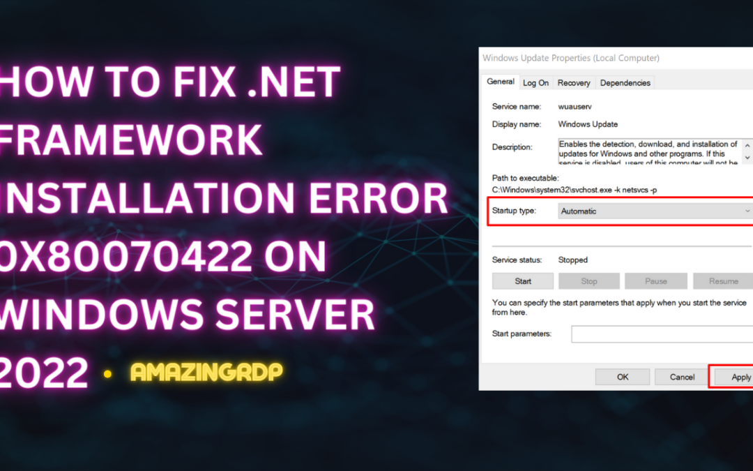 How to fix .Net Framework