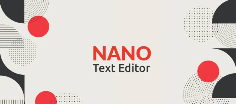 Nano Text Editor 