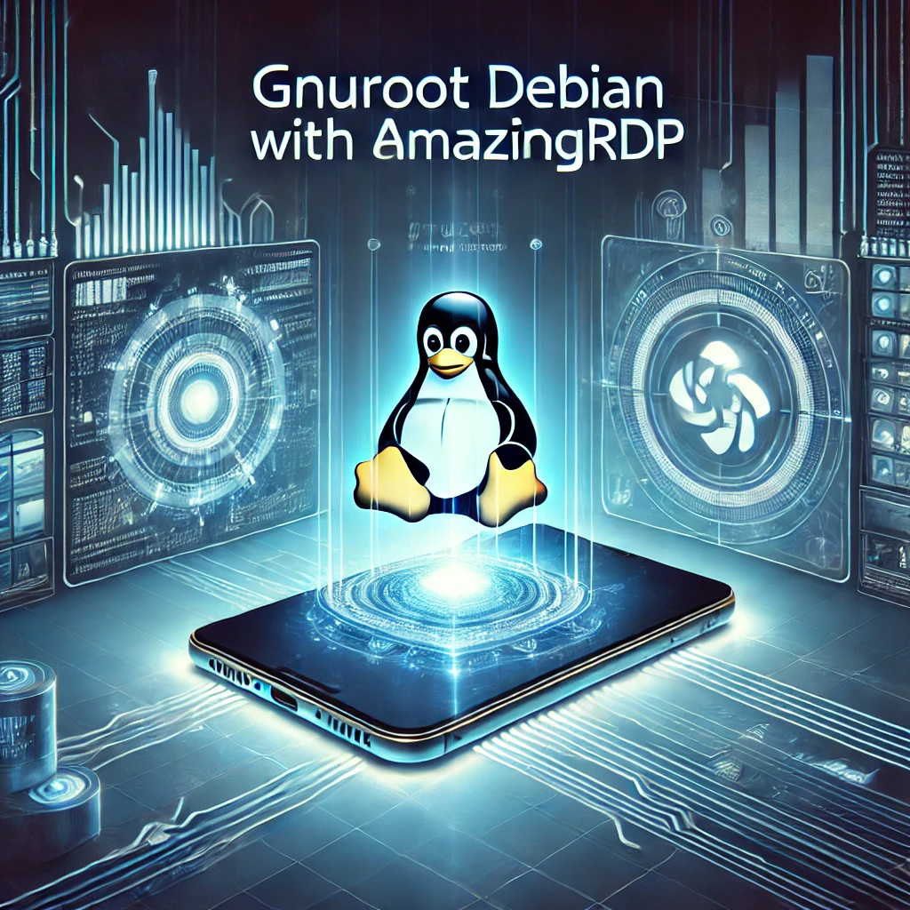 GNUROOT DEBIAN WITH AMAZINGRDP