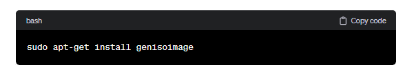 genisoimage