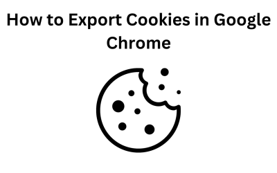 How to Export Cookies in Google Chrome