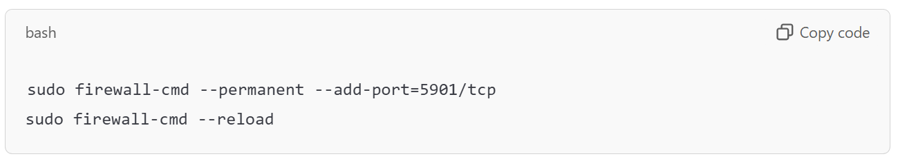 Configure Firewall