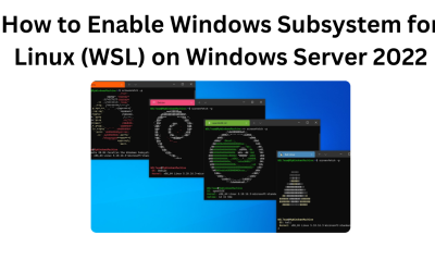 How to Enable Windows Subsystem for Linux (WSL) on Windows Server 2022