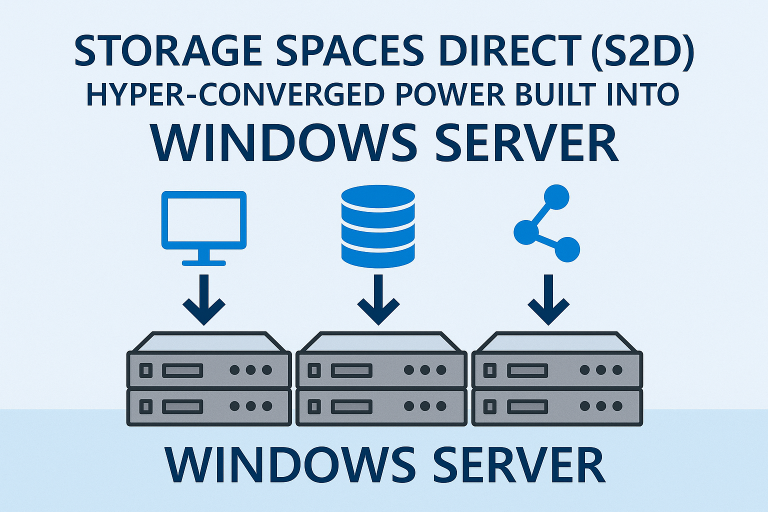 Storage Spaces Direct (S2D): Hyper-Converged Power Built into Windows Server Storage Spaces Direct (S2D): Hyper-Converged Power Built into Windows Server