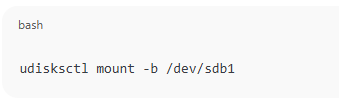 Automounting External Drives