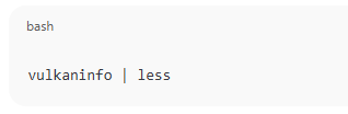 Vulkan Check Support